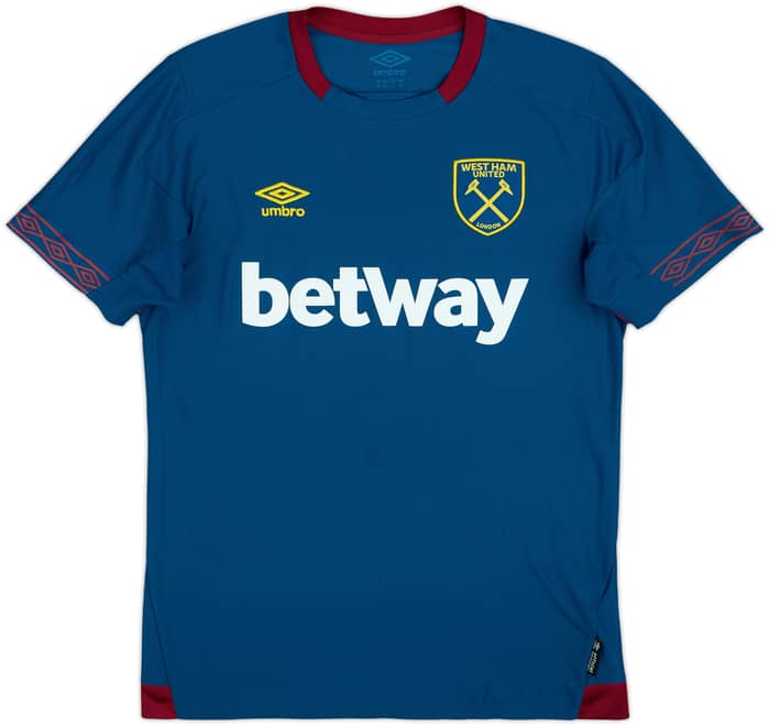 2018-19 West Ham Away Shirt Noble #16 - 8/10 - (M)