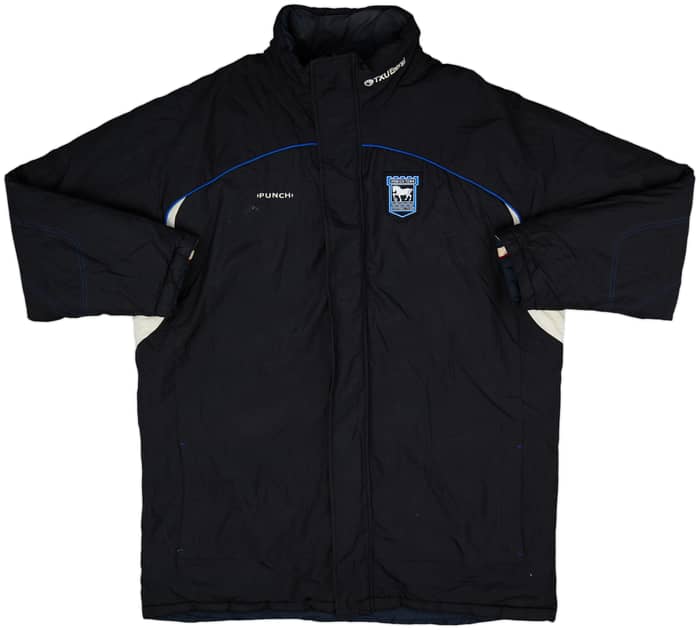 2001-02 Ipswich Punch Reversible Padded Bench Coat - 7/10 - (L)