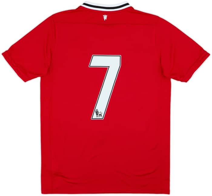 2011-12 Manchester United Home Shirt #7 - 8/10 - (XL.Boys)