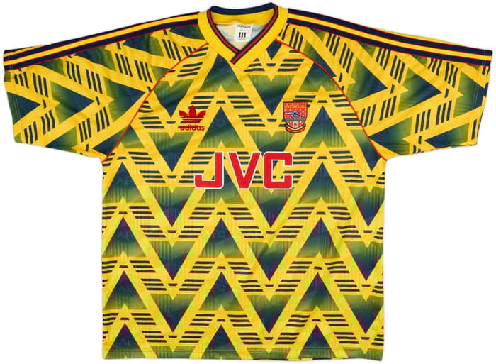 1991-93 Arsenal Away Shirt - 8/10 - (L)