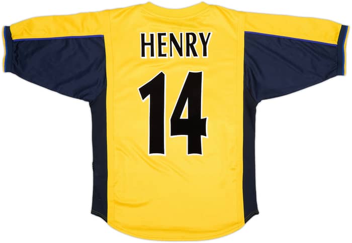 1999-01 Arsenal Away Shirt Henry #14 - 8/10 - (S)