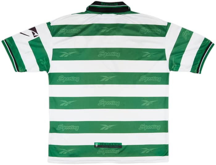1998-99 Sporting CP Home Shirt - 8/10 - (L)