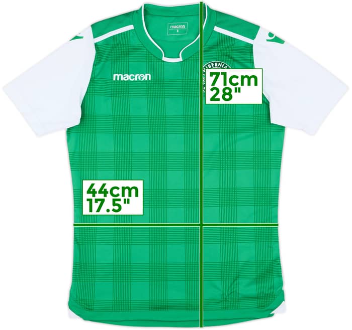 2017-18 Hibernian Macron Training Shirt #12 - 9/10 - (S)