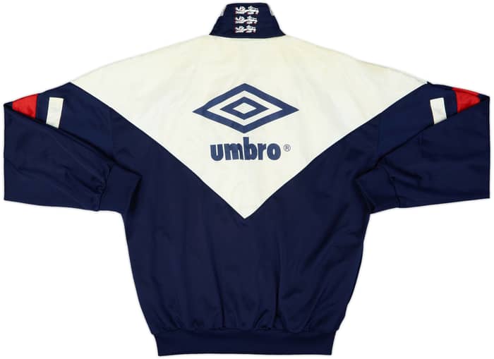 1990-92 England Umbro Track Jacket - 7/10 - (S)