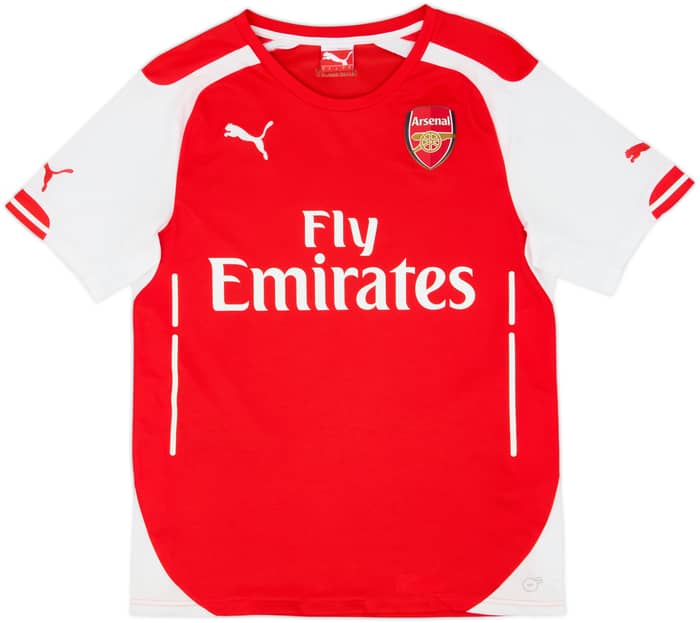 2014-15 Arsenal Home Shirt S.Cazorla #19 - 6/10 - (S)