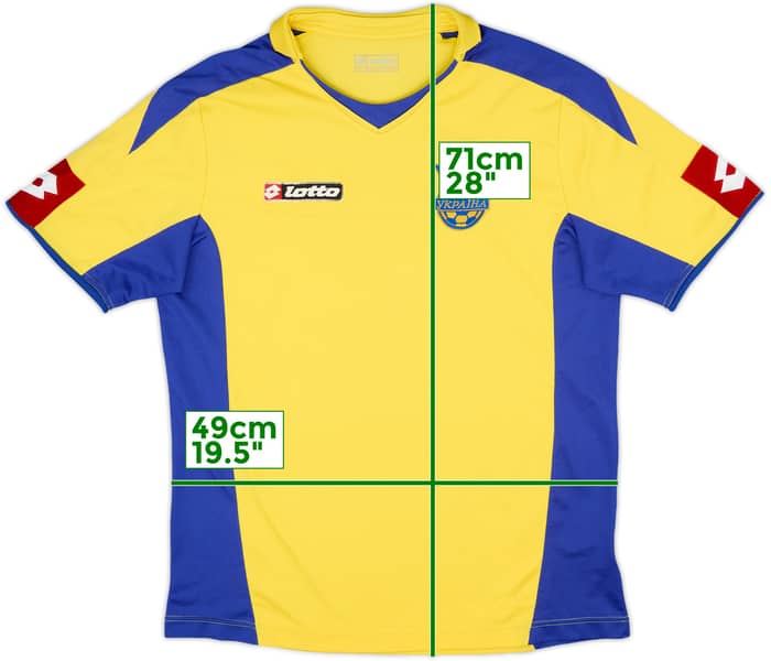 2008-10 Ukraine Home Shirt - 8/10 - (L)