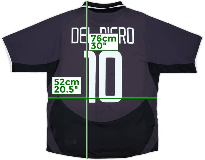 2003-04 Juventus Third Shirt Del Piero #10 - 8/10 - (L)