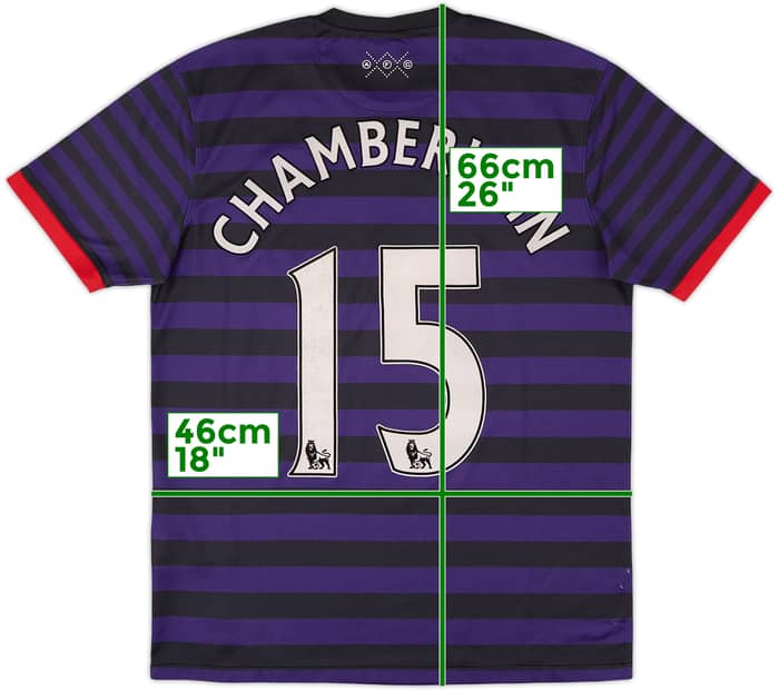 2012-13 Arsenal Away Shirt Chamberlain #15 - 4/10 - (M)
