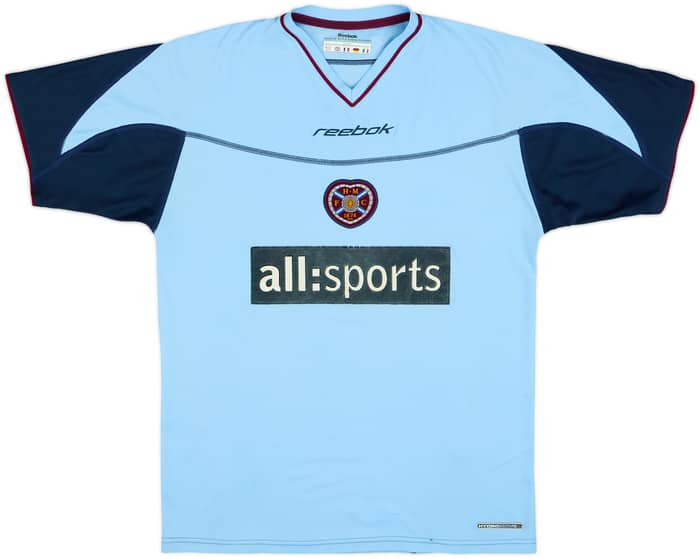 2002-04 Hearts Signed Away Shirt - 8/10 - (S)