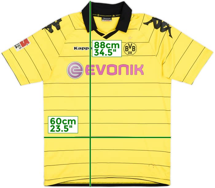 2010-11 Borussia Dortmund Home Shirt Lucas #18 - 5/10 - (XL)