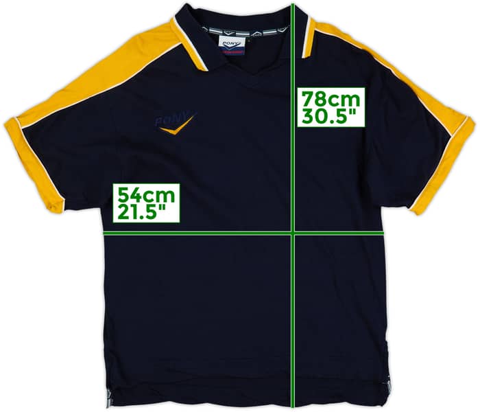 1997-98 Tottenham Pony Polo Shirt - 5/10 - (L)