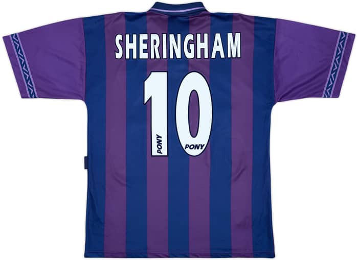 1995-97 Tottenham Camiseta Visitante Sheringham #10 - 9/10 - (M)