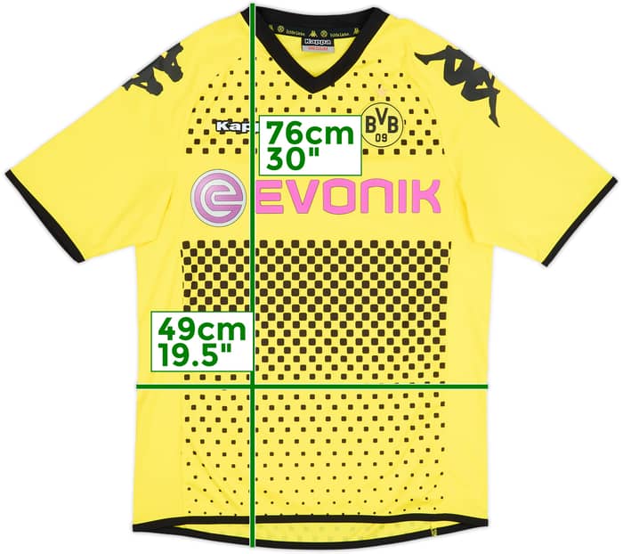 2011-12 Borussia Dortmund Home Shirt - 9/10 - (M)