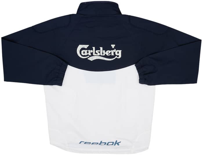 2001-02 Liverpool Reebok 1/2 Zip Track Jacket - 7/10 - (M)