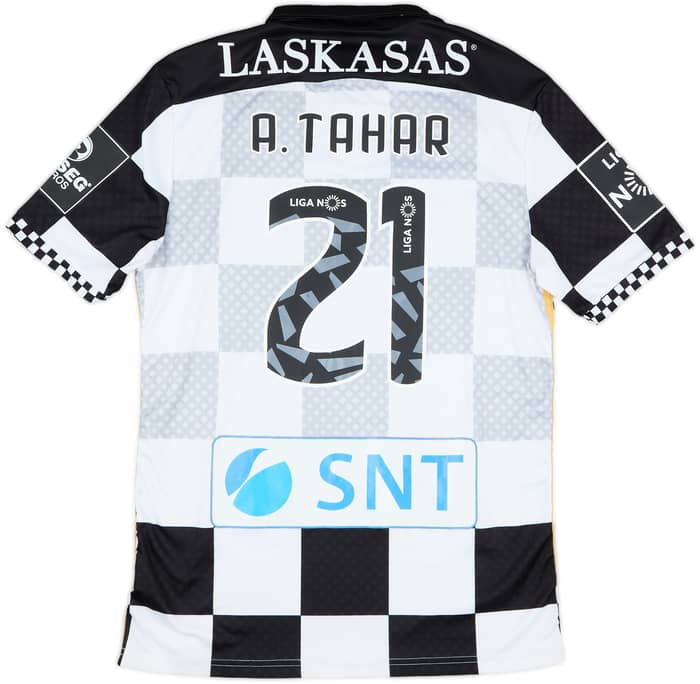 2018-19 Boavista Match Issue Home Shirt A.Tahar #21
