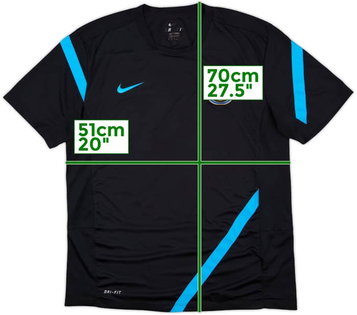 2011-12 Inter Milan Nike Training Shirt - 7/10 - (L)