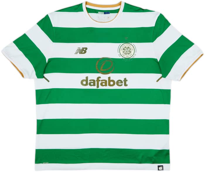 2017-18 Celtic 'Lisbon Lions 50th Anniversary' Home Shirt - 4/10 - (XL)