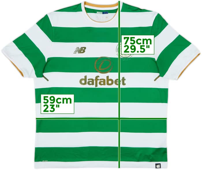 2017-18 Celtic 'Lisbon Lions 50th Anniversary' Home Shirt - 4/10 - (XL)