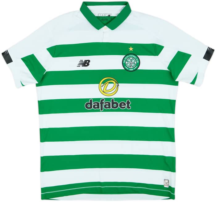 2019-20 Celtic Home Shirt - 8/10 - (XL)
