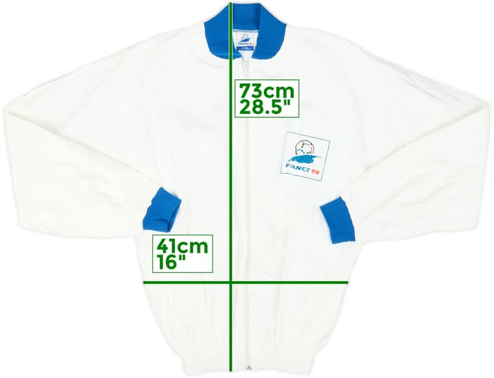 1998 France 98 World Cup Windbreaker - 8/10 - (L)