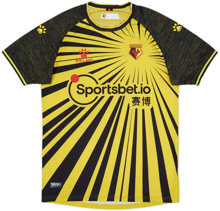 2020-21 Watford Home Shirt - 5/10 - (M)