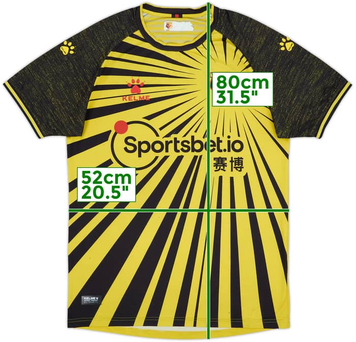 2020-21 Watford Home Shirt - 5/10 - (M)