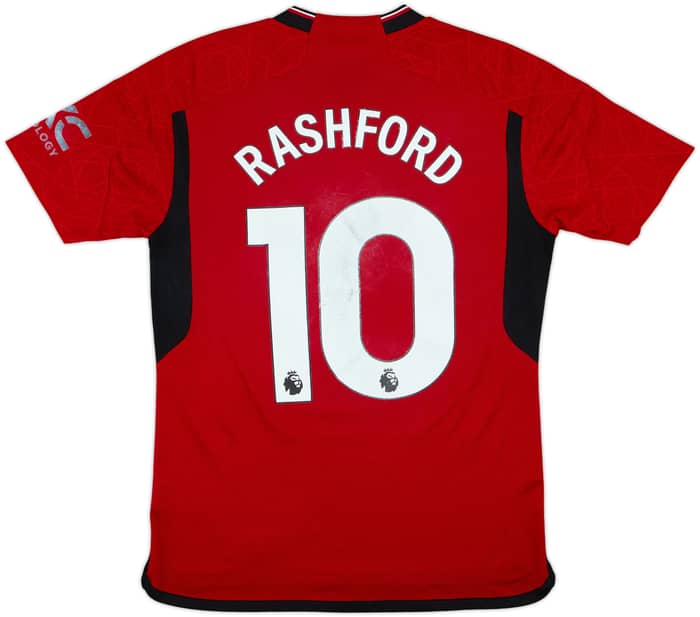 2023-24 Manchester United Home Shirt Rashford #10 - 5/10 - (M)
