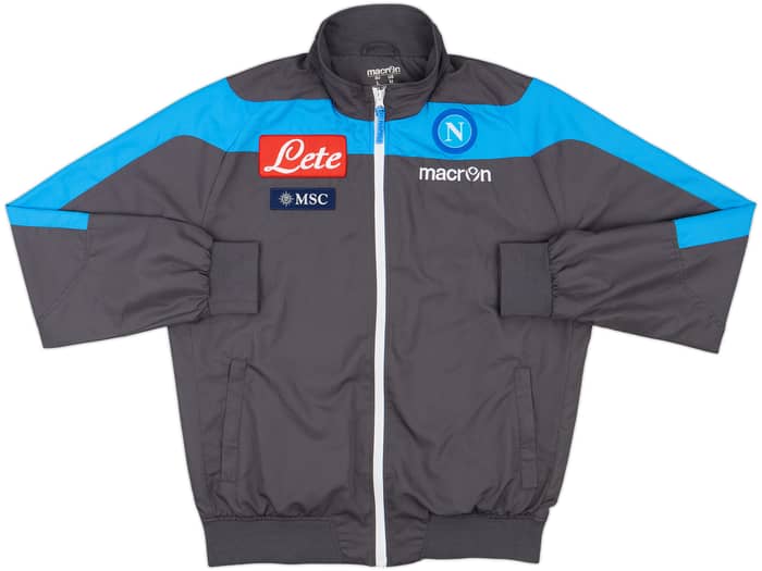 2012-13 Napoli Macron Track Jacket - 6/10 - (L)