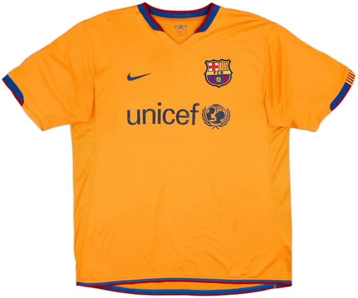 2007-08 Barcelona Third Shirt A.Iniesta #8 - 8/10 - (L)