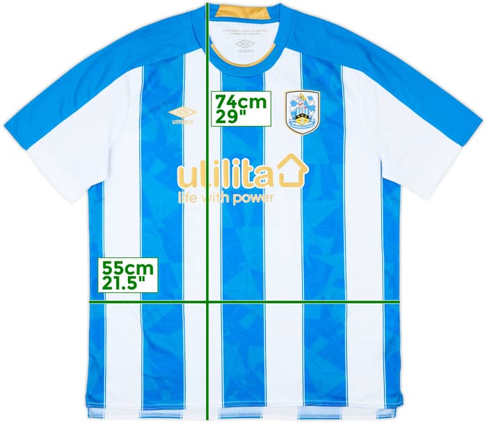 2023-24 Huddersfield Town Home Shirt - 10/10 - (XXL)