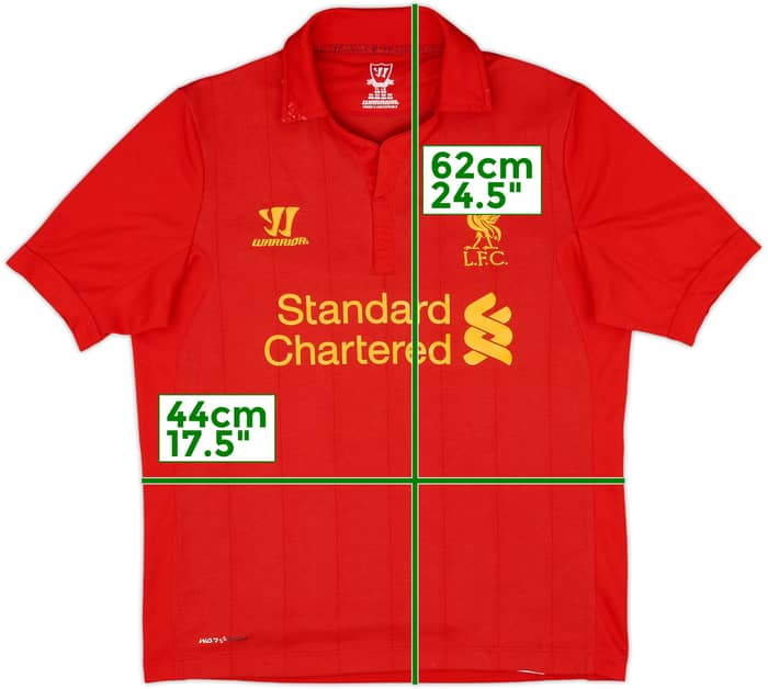 2012-13 Liverpool Home Shirt - 7/10 - (L.Boys)