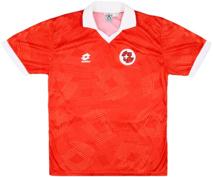 1992-93 Switzerland Home Shirt #11 - 9/10 - (XL)