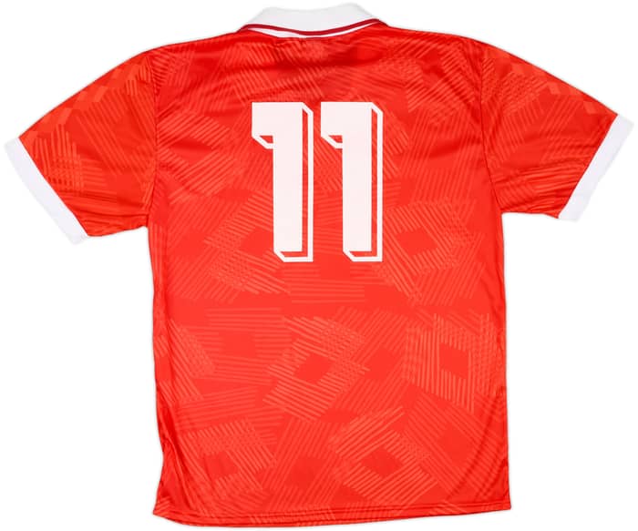 1992-93 Switzerland Home Shirt #11 - 9/10 - (XL)