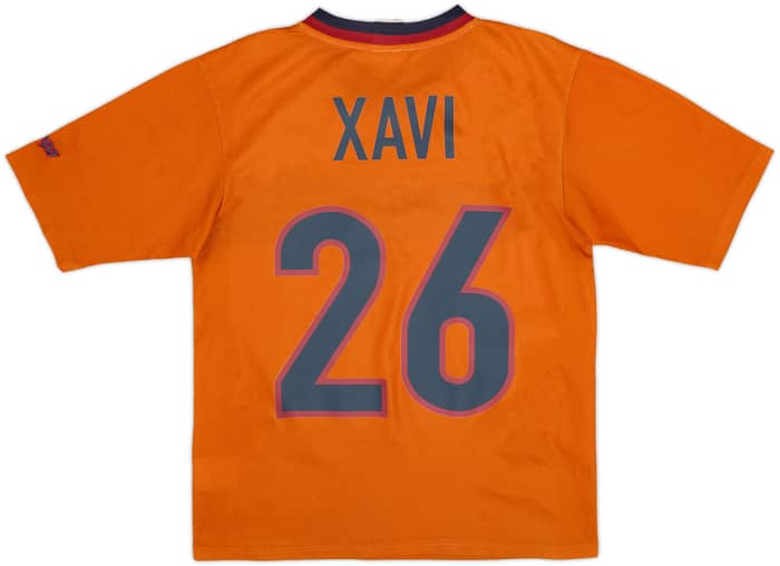 1998-00 Barcelona Basic Third Shirt Xavi #26 - 8/10 - (XL.Boys)