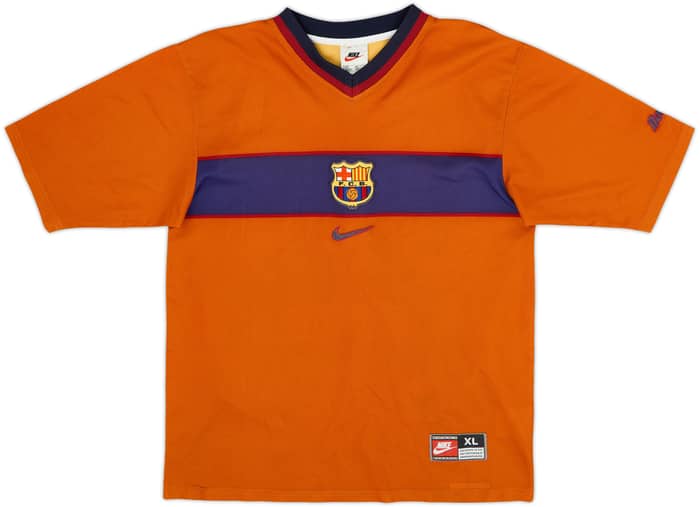 1998-00 Barcelona Basic Third Shirt Xavi #26 - 8/10 - (XL.Boys)