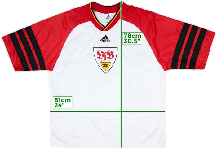 1998-99 Stuttgart adidas Training Shirt - 8/10 - (XL)