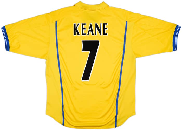 2000-02 Leeds United Away Shirt Keane #7 - 8/10 - (L)