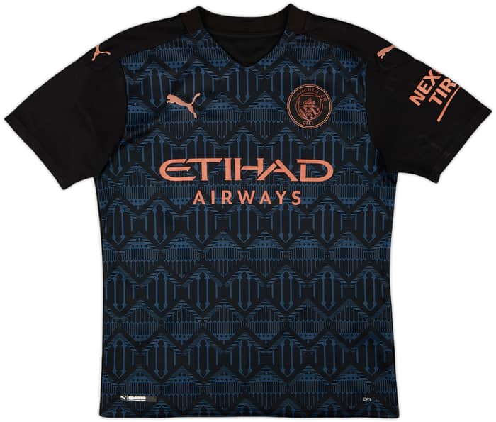 2020-21 Manchester City Away Shirt Kun Aguero #10 - 5/10 - (S)