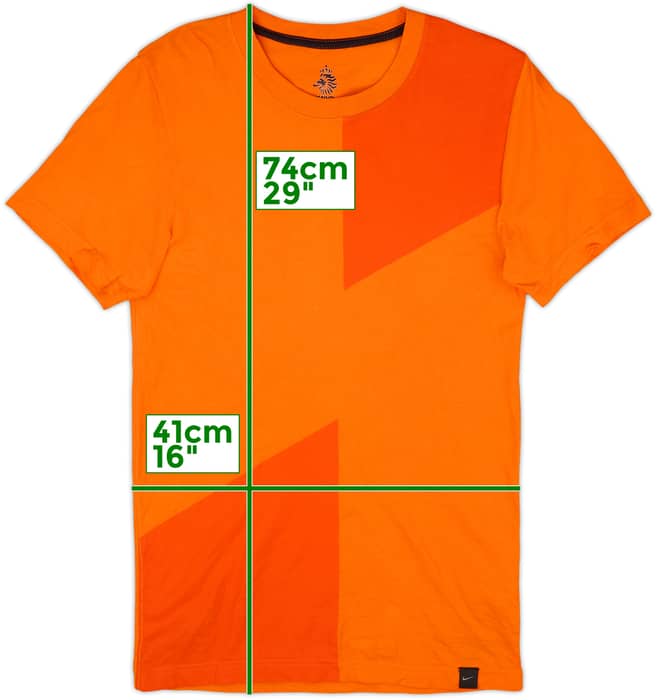 2012-13 Netherlands Nike Cotton Tee - 9/10 - (S)