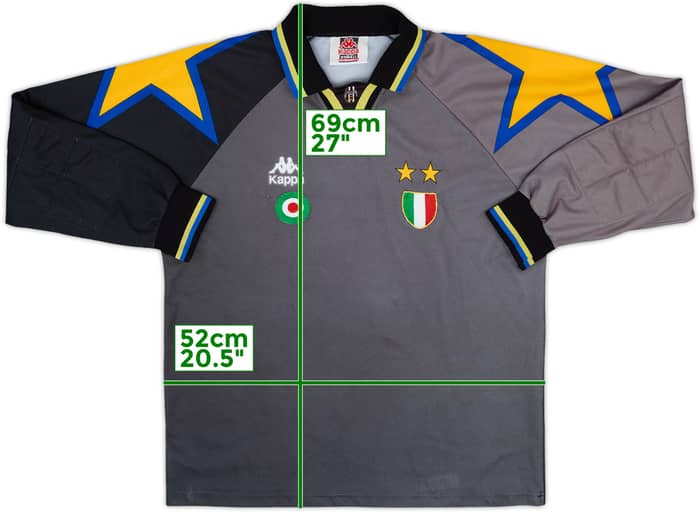 1995-96 Juventus GK Shirt - 8/10 - (XS)