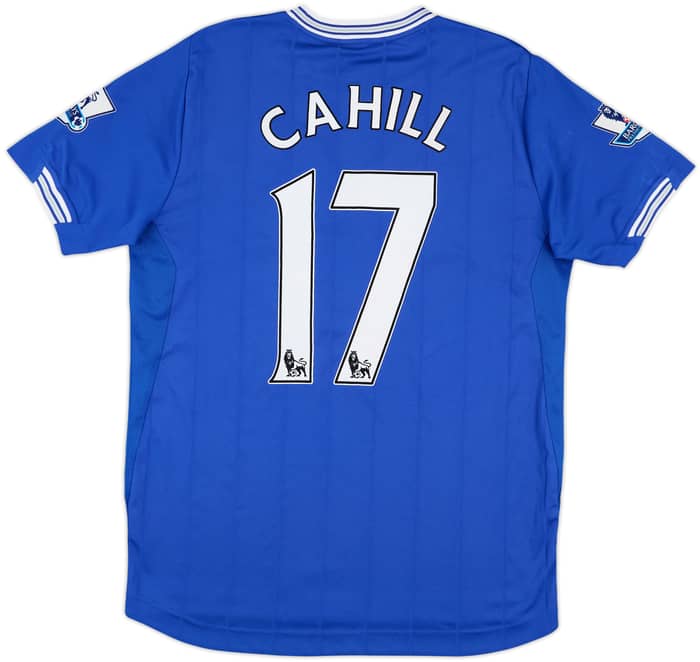 2009-10 Everton Home Shirt Cahill #17 - 8/10 - (M)