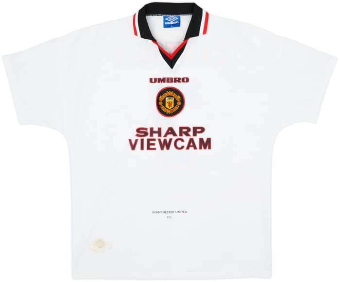 1996-97 Manchester United Camiseta Visitante Cantona #7 - 8/10 - (XL)