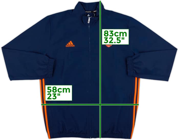 2017-18 Netherlands Hockey adidas Track Jacket - 9/10 - (L)
