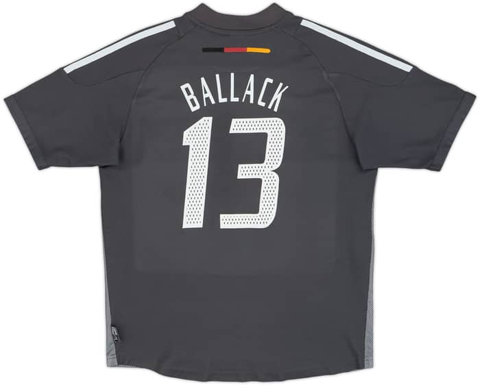 2002-04 Germany Away Shirt Ballack #13 - 6/10 - (L.Boys)