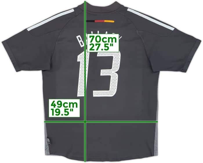 2002-04 Germany Away Shirt Ballack #13 - 6/10 - (L.Boys)