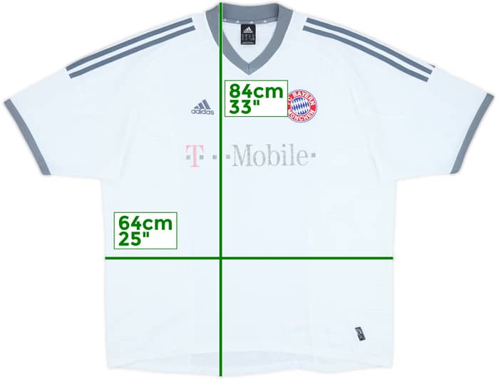 2002-03 Bayern Munich Away Shirt - 5/10 - (XXL)