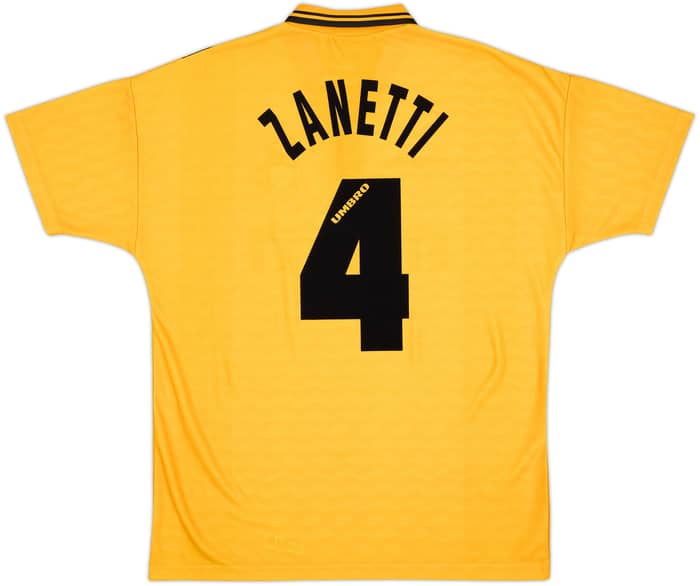 1996-97 Inter Milan Third Shirt Zanetti #4 - 10/10 - (L)