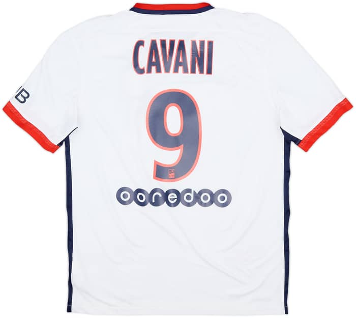 2015-16 Paris Saint-Germain Away Shirt Cavani #9 - 6/10 - (M)