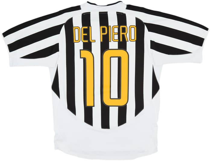 2003-04 Juventus Home Shirt Del Piero #10 - 5/10 - (M)
