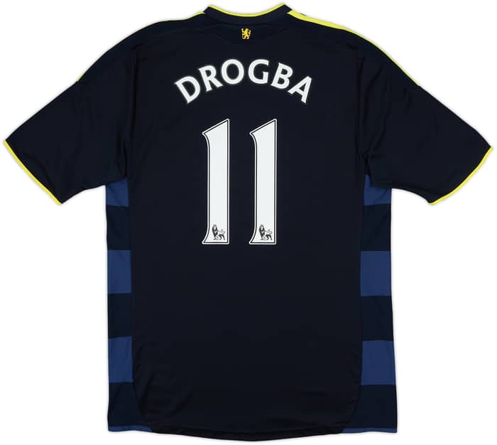2009-10 Chelsea Away Shirt Drogba #11 - 8/10 - (L)